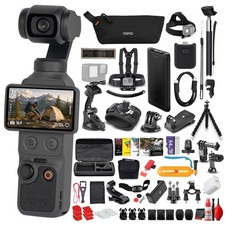 DJI Osmo Pocket 4 Pocket Gimbal Camera 3-Axis Stabilization Complete Bundle