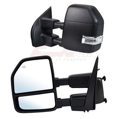 Towing Mirror Power Heated For 2017-2020 Ford F-250 F-350 Super Duty Driver Side