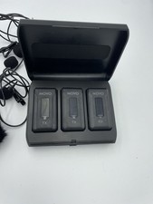 Movo WMX-2-DUO Wireless Lavalier Microphone System Dual-Channel - Barely Used