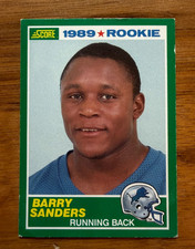 1989 Score - Barry Sanders #257 (RC) 