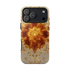 Sunburst Mandala Geometric - Phone Cover Case for iPhone, Galaxy, Pixel