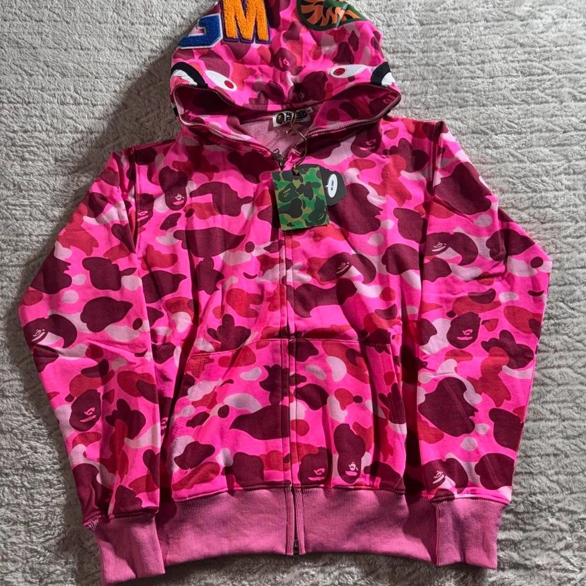 25+ A Bathing Ape Pink Cotton Hoodies & Sweatshirts for Men for