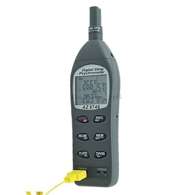 AZ8746 Temperature Humidity Dew Point Meter Wet Bulb mg *vm