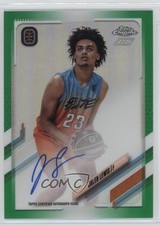 2021 Topps Chrome OTE Overtime Elite Green Refractor 14/75 Jalen Lewis Auto nd3