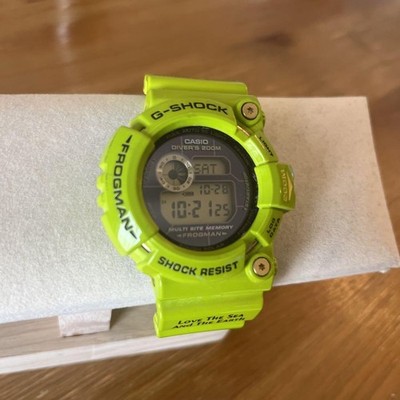 Casio G-SHOCK FROGMAN GW-200F-3JR Love The Sea And The Earth Green