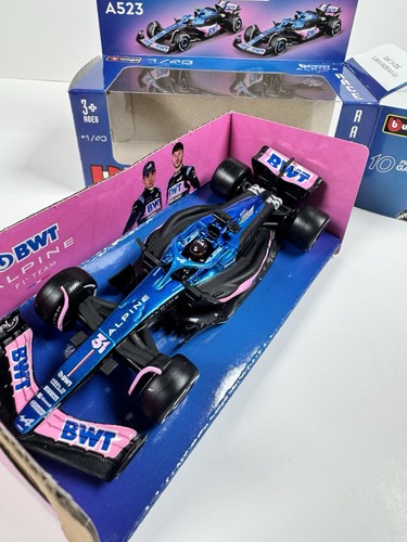 Burago 1/43 Scale ~ F1 ~ Car BWT Alpine A523 ~ 2023 ~ #31 ~ E.Ocon - Picture 1 of 6