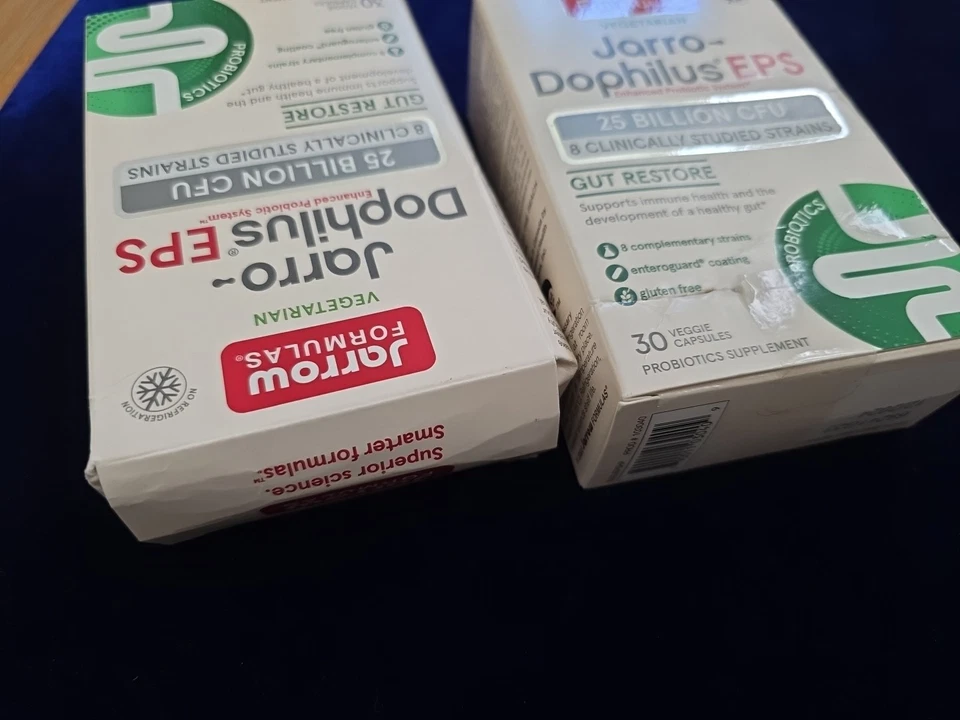 Jarrow Formulas Jarro Dophilus EPS Probióticos 25 mil millones 60 cápsulas vegetales 12/2024 Foto 3 de 3