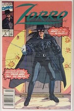 ZORRO ISSUE #3 DEAD MEN TELL NO TALES MARVEL COMICS 1991