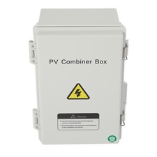 4 String Solar PV Combiner Box 63A Circuit Breaker for Solar Panel Waterproof US