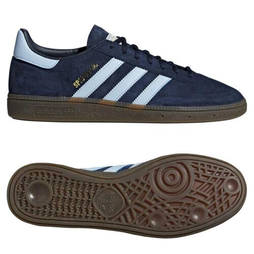 Audaz toxicidad oler adidas ORIGINALES HOMBRE BALONMANO ENTRENADORES ESPECIALES AZUL MARINO SPZL  ZAPATOS ZAPATILLAS | eBay