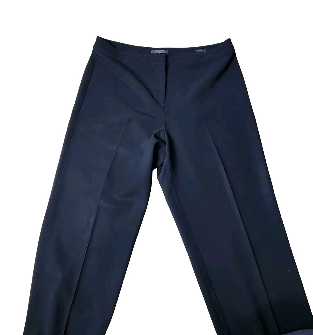 St John Caviar Womens 12 Diana Slacks High Waist Trousers Pants  display picture 1