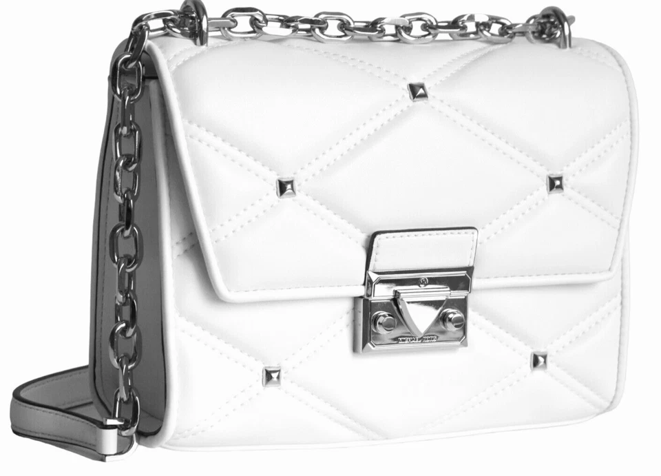 Michael Kors Tasche Bag SERENA MD FLAP SHLDR optic white 35S2SNRL2I - Bild 2 von 4