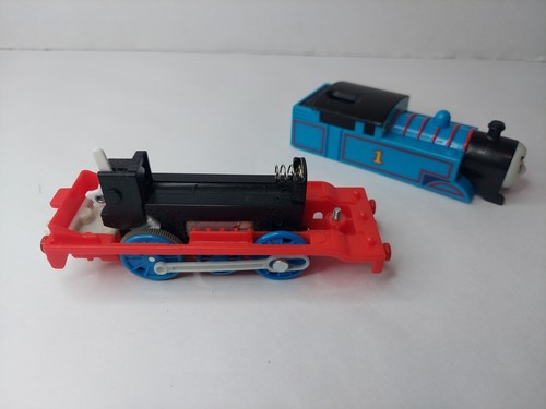 Thomas The Tank 2009 Mattel Motorized Train Engine #1 Thomas Works! Blue - Picture 8 of 8