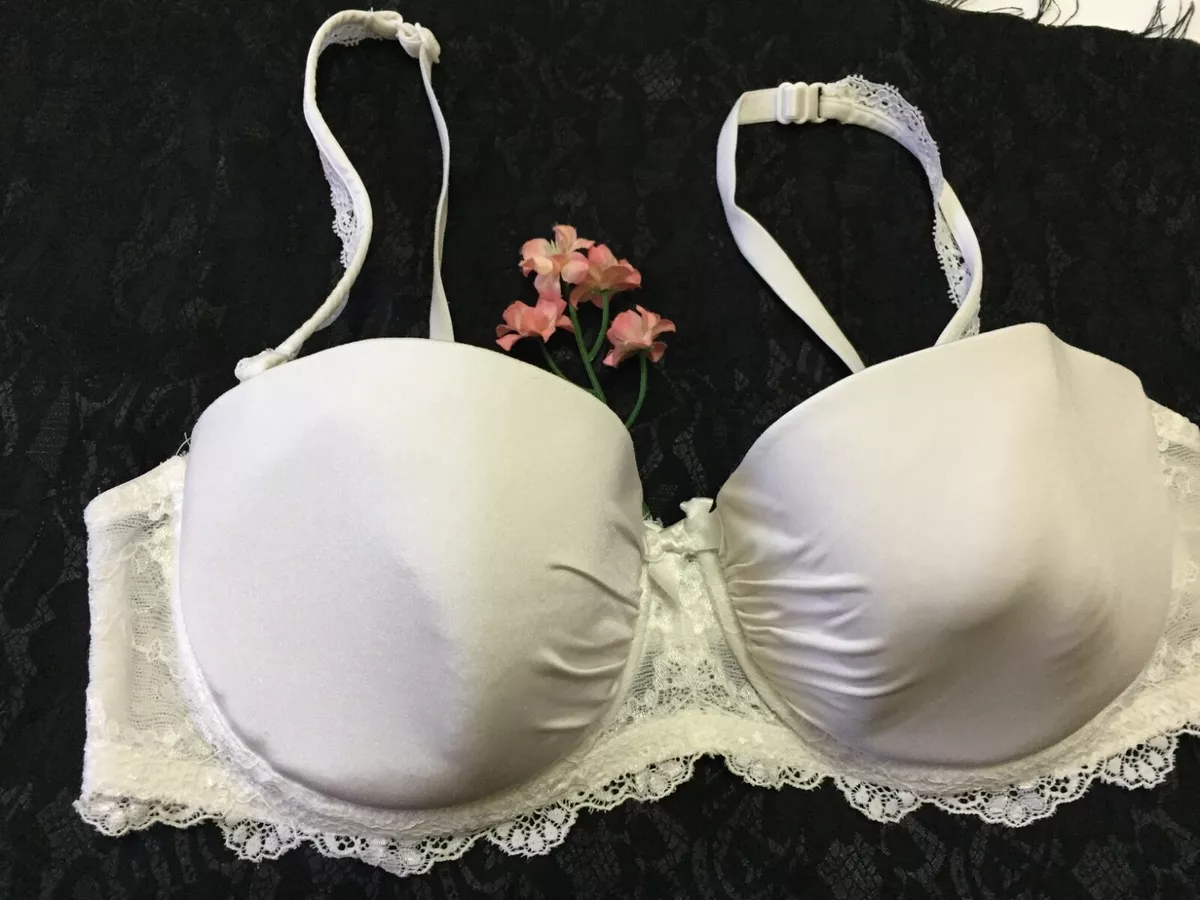 Buy H&M Padded underwired lace bra Online