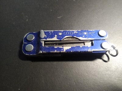 Leatherman Micra 10 in 1 Multitool Stainless Steel COLOR BLUE
