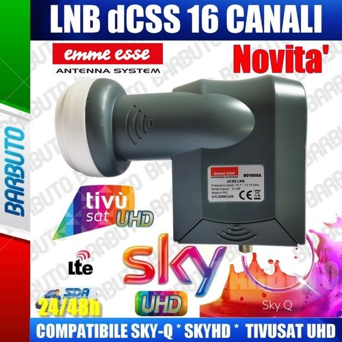 LNB DCSS+Quad SCR Emme Esse 80190S - Per Televisione Satellitare - Foto 2