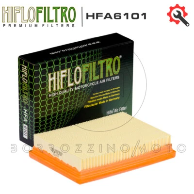 Filtre D'Air Type Original Hiflo Hfa6101 Moto Guzzi 1200 Griso 8V 2011 - Photo 1/2