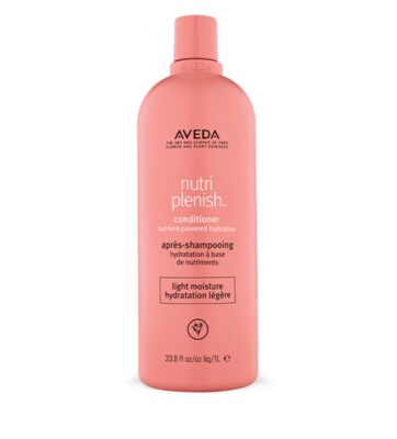 AVEDA Nutriplenish Light Conditioner 33.8 oz/ 1 liter, New, Quick Ship!