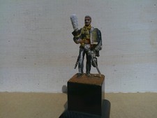 Stadden, Napoleonic Prussian Hussar cavalry trooper, well painted lead 54mm, DJ