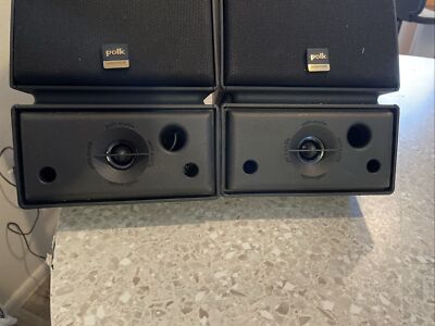 POLK AUDIO MONITOR SERIES 2 HIGH QUALITY COMPACT SIZED SPEAKERS | eBay