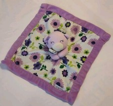 Just One You Carters Lovey Security Blanket Bear Hearts Purple