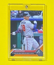 2023 MLB Topps Now Vaughn Grissom Rookie ORANGE PARALLEL /5 SSP Braves #136 RC