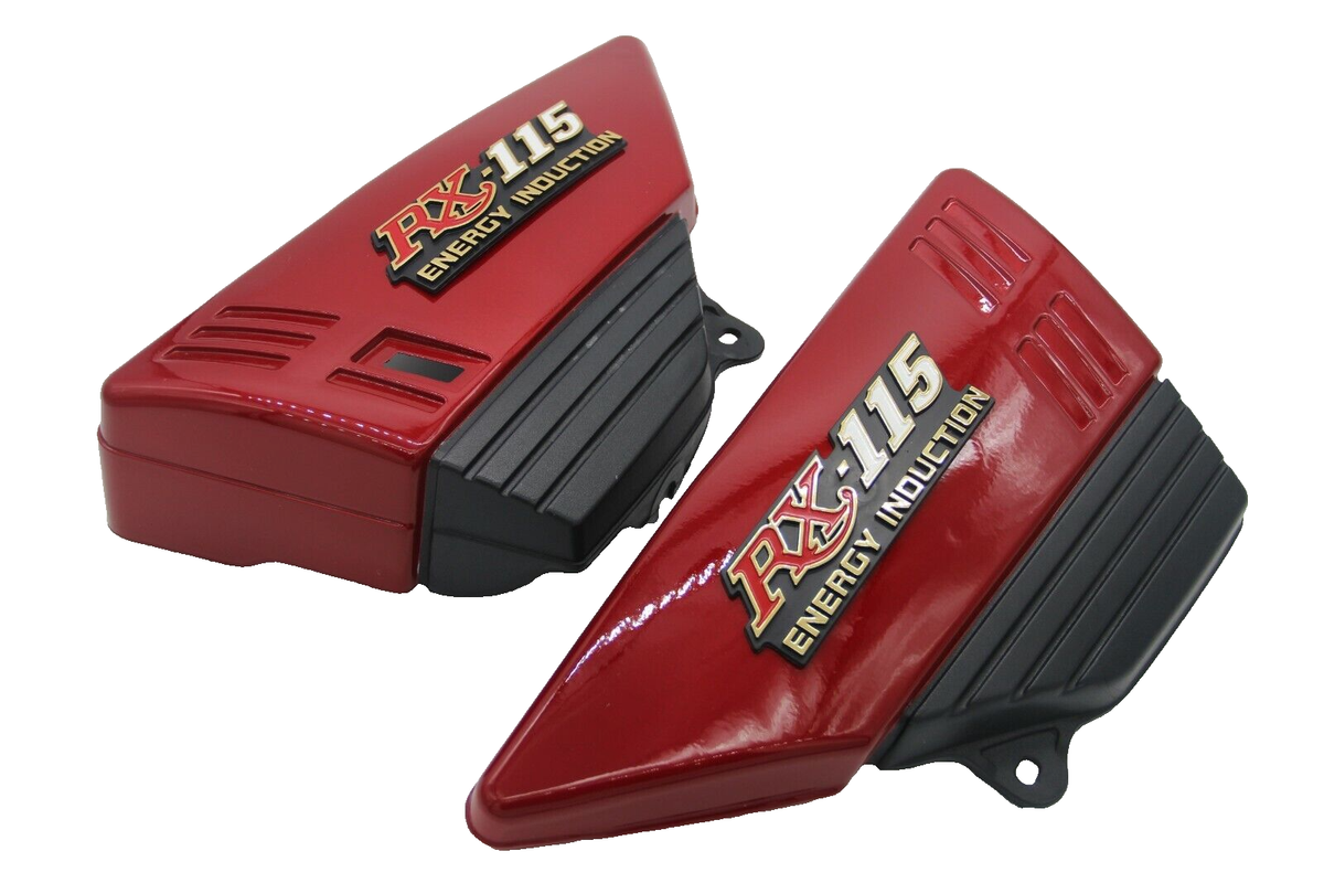 fits Yamaha RX115 Side Cover Panel Set Red | eBay