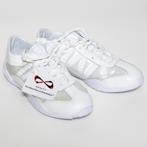 Chassé Surge Cheerleading Sneaker - White Low Profile Cheer Shoe Women And Child Sizes Available 14 White