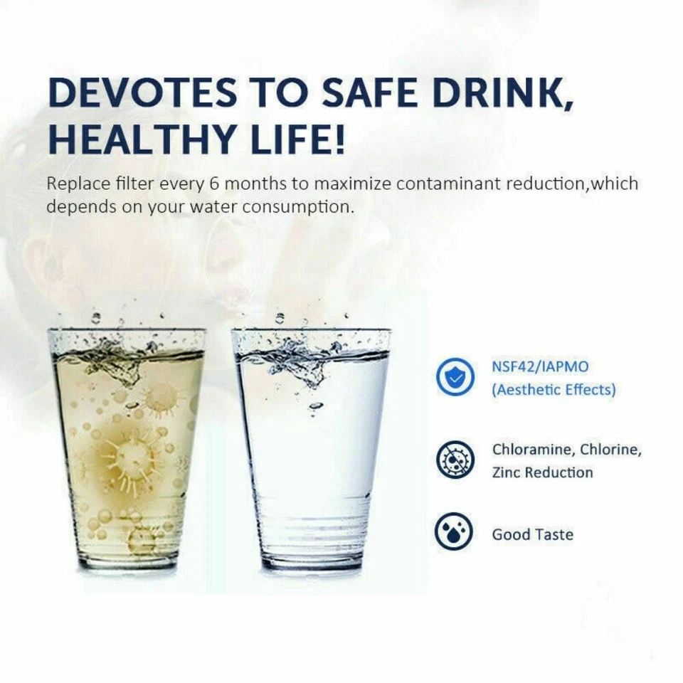 Paquete de 2 filtros de agua para refrigerador Kenmore 9999 aptos para 46-9999 Foto 4 de 4