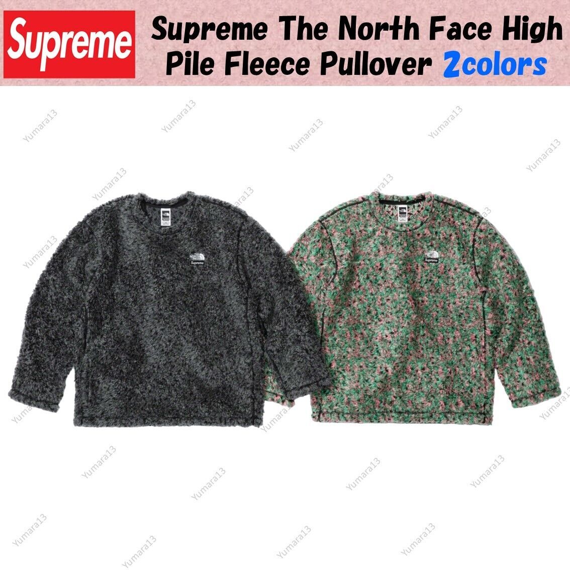 Supreme The North Face High Pile Fleece Pullover 2colors | eBay UK