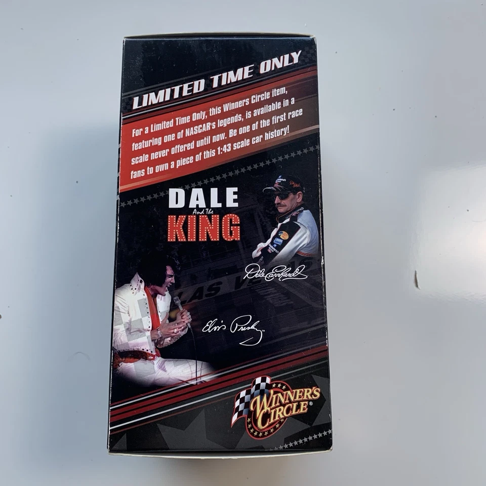 Dale Earnhardt #3 2009 Elvis Dale and the King 1/43 NASCAR Diecast círculo ganador Foto 4 de 4