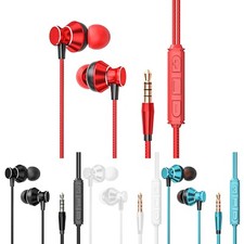 Wired Earphones In Ear Headphones With Microphone 3.5mm Wired Earbuds