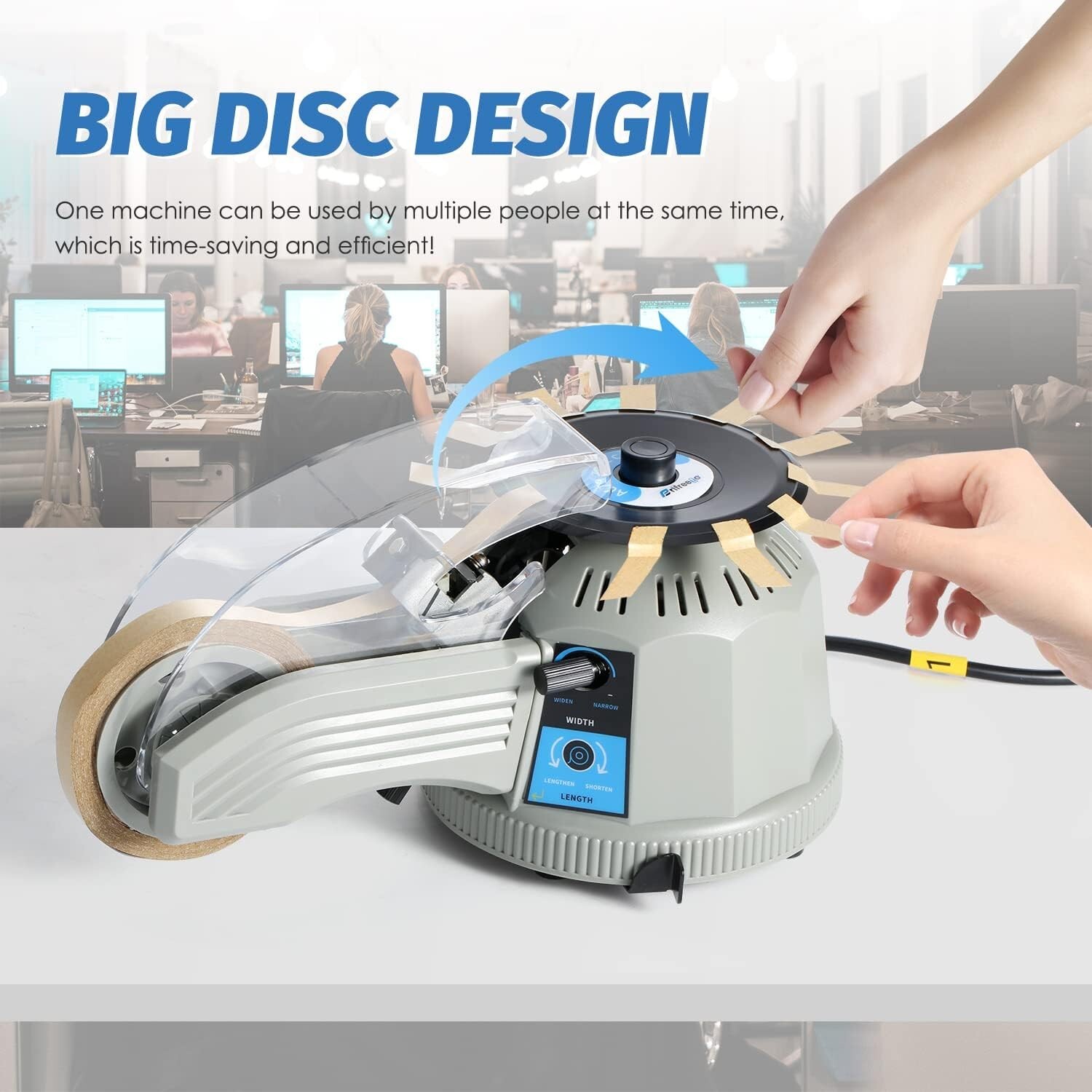 Automatic Tape Dispenser Rotary Disc Tape Cutting Machine for Cutting Scotch-image
