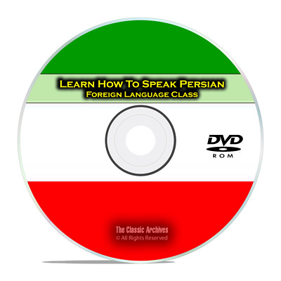 Learn How To Speak Persian, Fast & Easy Foreign Language Training Course DVD G84