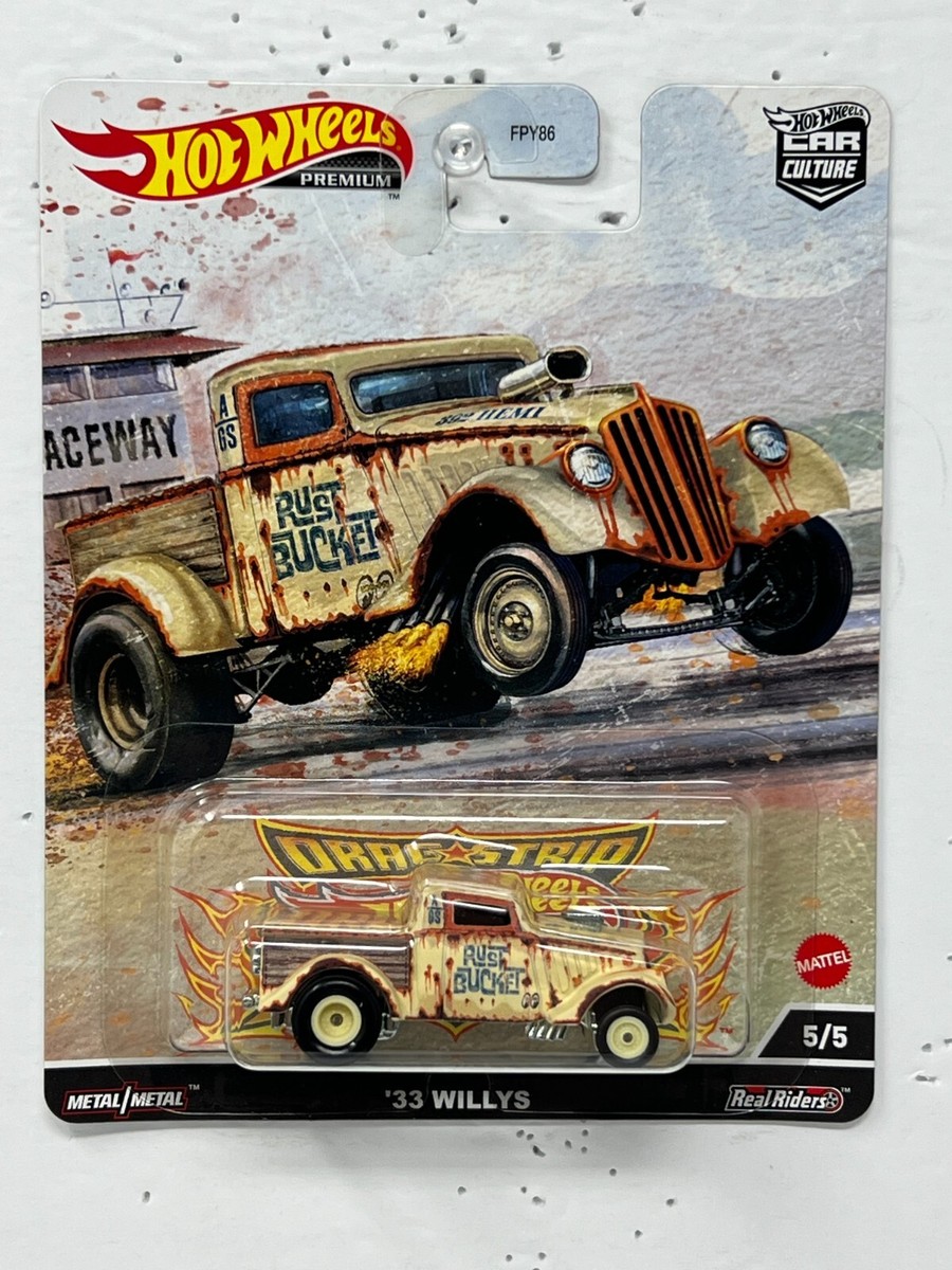 Hot Wheels Premium Drag Strip Demons '33 Willys 1:64 Diecast | eBay
