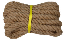 Twisted Manila Rope Jute Rope 1Inch x 10Feet Natural Thick Hemp Rope for Crafts