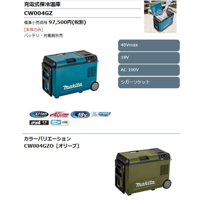 MAKITA CW004GZO Cold Warm Insulation Storage Box 29L -18°~60° 18