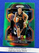 2022 #50 Lindsay Whalen WNBA Panini Prizm Basketball Green Prizm Sun