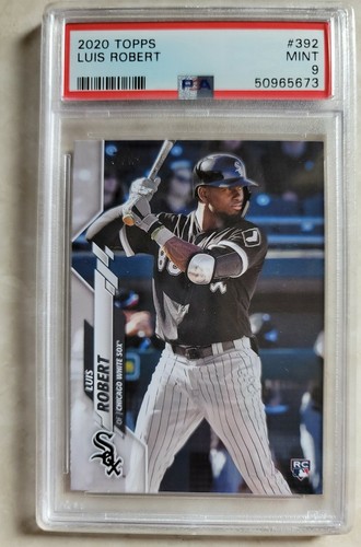 Luis Robert [Clear] #392 2020 Topps card