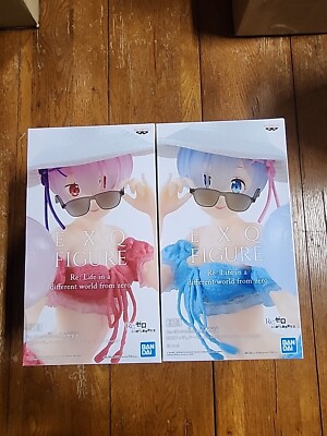 Re: Zero Starting Life in Another World EXQ Figures Ram And Rem Banpresto