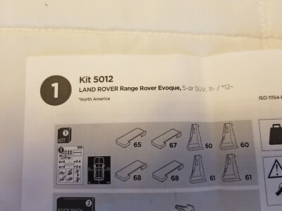 Thule kit 5012