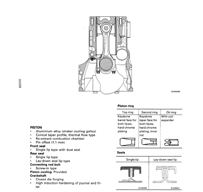 Komatsu 108-1 Series Engine Service Manual FREE SHIPPING | eBay