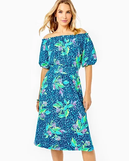 Lilly pulitzer turquoise dress cheap