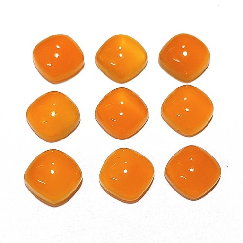 Natural Chalcedony Cabochon 10 Pcs Wholesale Lot Designer Earrings Supply - Picture 5 of 8