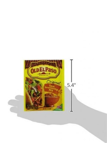 Old El Paso Taco Original Seasoning Mix 1 oz Packet 1 Ounce (Pack of 32) - 第 9/9 張圖片