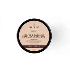Sukin Coffee & Coconut Exfoliating Masque (Sealed) For all Skin Types -  3.38 Oz