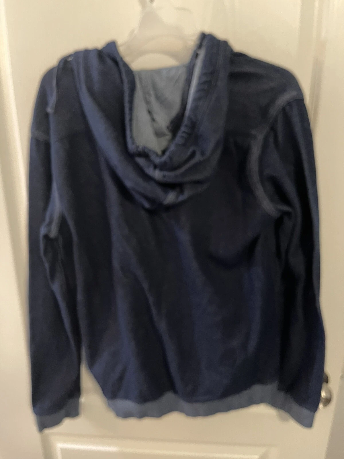 VETEMENTS Felpa con cappuccio Rock & Republic uomo media 1 4 bottoni pullover con cappuccio