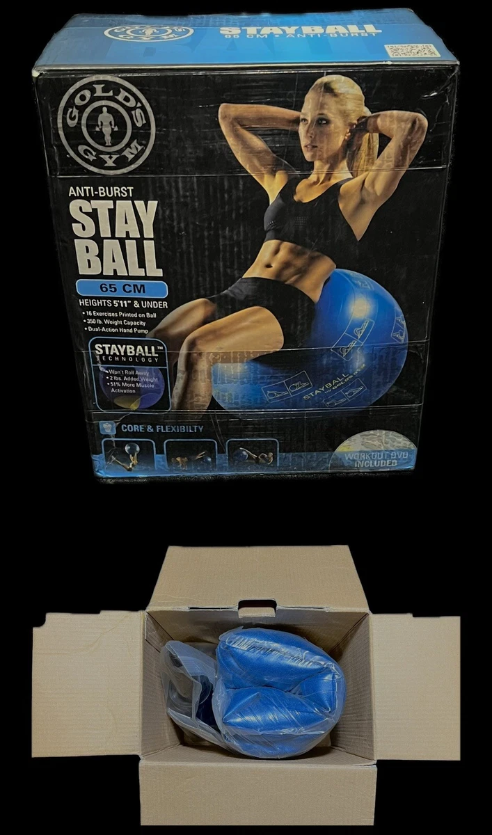 Gold's gym on sale stay ball 65cm