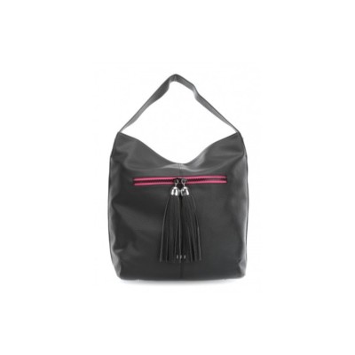 BORSA LIU JO SHOPPING HOBO EUBEA MONOSPALLA NERO BAG N16069