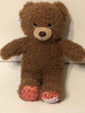 Build A Bear Happy Birthday Teddy Brown Plush Stuffed Animal Toy 15"